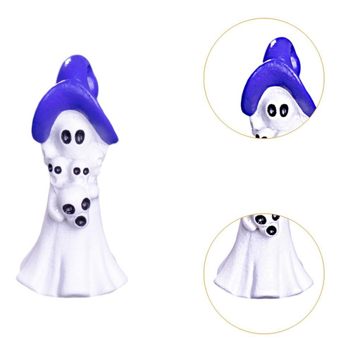 2 Estatua Fantasma Para Halloween, Fantasma De Sombrero