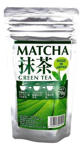 Chá Verde Em Pó Japonês Matcha 70g