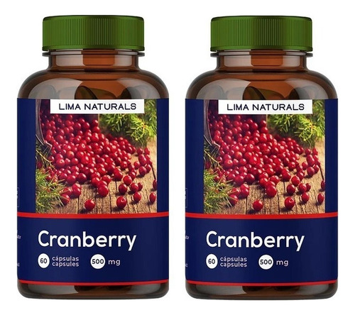 Pack De 02 Frascos De Cranberry Con Envío Gratis