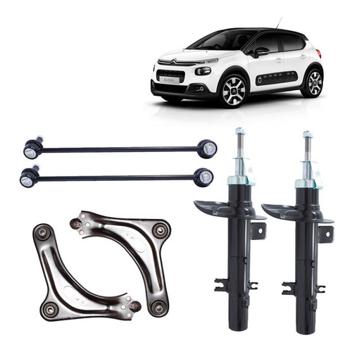 Kit Suspension Delantera Para  Citroen C3 1.2 Eb2f 2012 2017