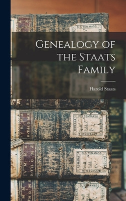 Libro Genealogy Of The Staats Family - Staats, Harold 1899-