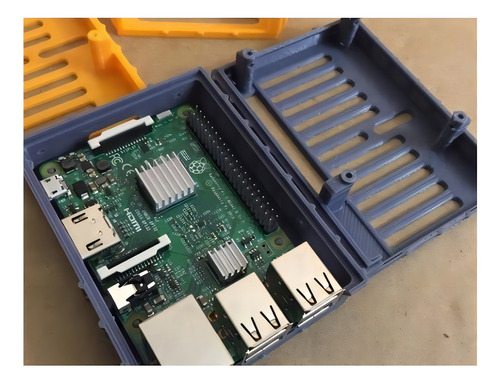 Case Abs Para Raspberry Pi 3 Pi3