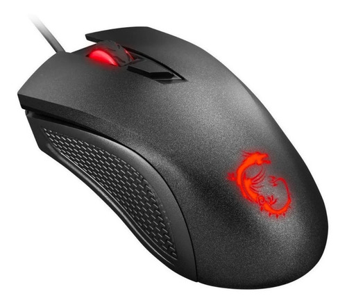 Mouse Msi Clutch Gm10 Wired Optical 2400dpi Gaming Black