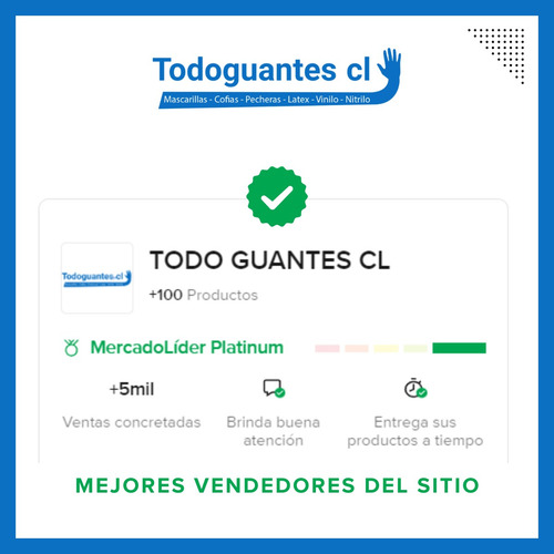 Guante De Látex Con Polvo Xs Tresor Pack 10 Unidades