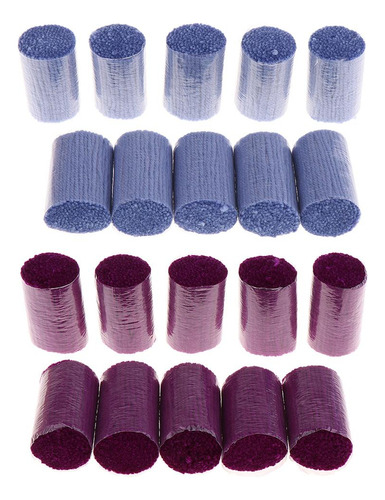 20pcs Algodón Crochet Hilos Kits De Gancho De Cierre