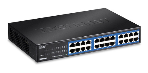 Switch Trendnet Greennet Teg-s24d De 24 Puertos Gigabit Rack