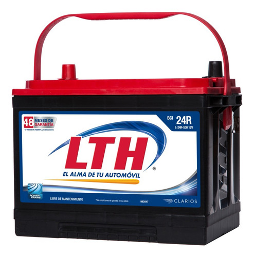 Pila De Carro Lth Modelo L-24-r-530. Entrega En Tepozotlán