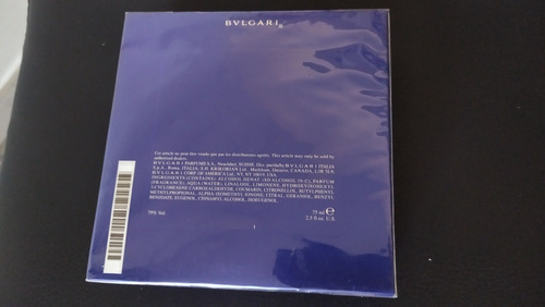 Perfume Bvlgari Blv Para Dama 75 Ml