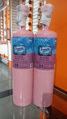 Lata De Gas R410a De 800gr Con Válvula - Recargable