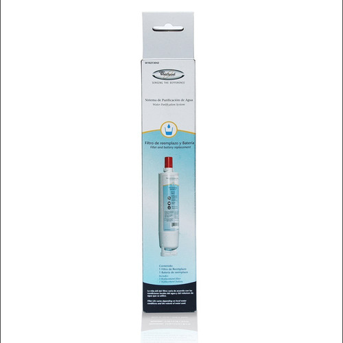 Imagen 2 de 3 de Filtro Whirlpool De Reemplazo Purificador Filtro Whirlpool