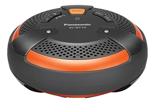 Panasonic Sc-nt10-d Rígida Sistema De Altavoz Inalámbrico. Color Orange / Black