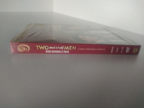 Imagem 3 de 3 de Box Dvd 2 Homens E Meio 9a Temp. Novo Lacrado De Fábrica