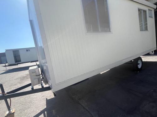 Caseta Remolque Traila Camper Oficina Móvil Nva P/ 7 C/ Wc