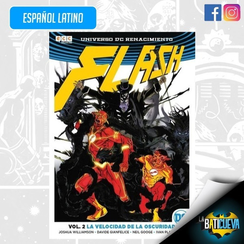 Comic Flash Vol 2 Rebirth La Velocidad De La Oscuridad Lati