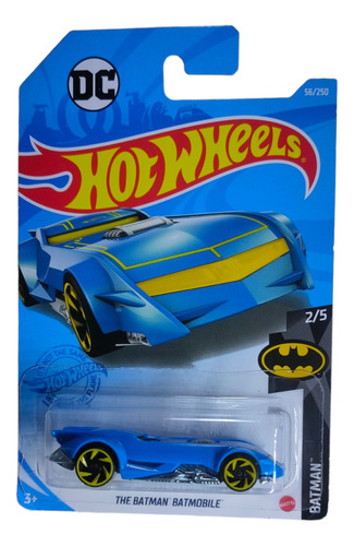 Hot Wheels The Batman Batmobile Dc Coleccion Serie Tv 2-5