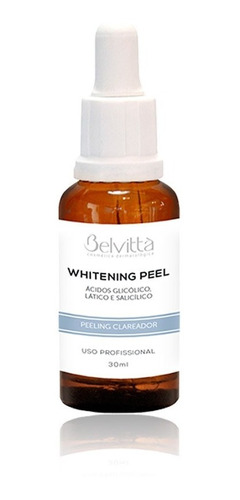Imagem 1 de 5 de Whitening Peel Belvittà 30ml - Peeling Químico Clareador