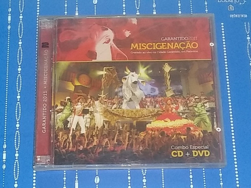 Cd + Dvd Miscigenação 2011 Garantido Ao Vivo Parintins