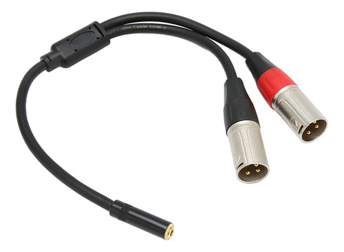 Cable De Micrófono De 3,5 Mm De 1/8 A Xlr, Balanceado Profes