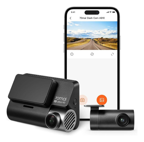 70mai A810 Dashcam 4khdr Sony Starvis2 Imx678 Grabación Dual