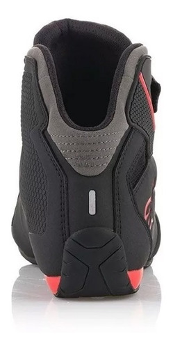 Imagem 4 de 5 de Bota Tênis Alpinestars Sektor Preto Vermelho Lançamento