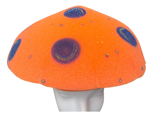 Gorro De Hongo Cotillon Disfraces Fiestas En Goma Espuma