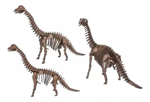 Quebra Cabeça 3D Dinossauro Braquiossauro