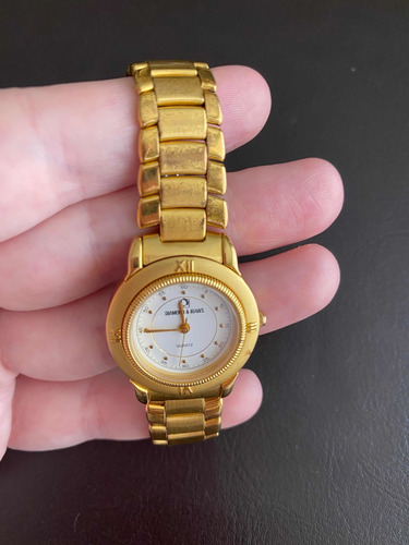 Relógio Feminino Antigo Diamond E Iraws