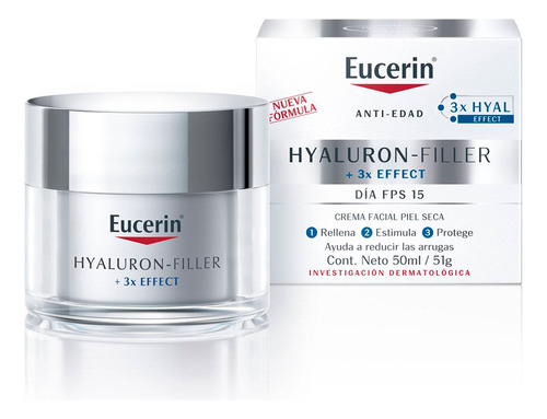 Crema Facial Dia Hyalluron Filler 50g Eucerin