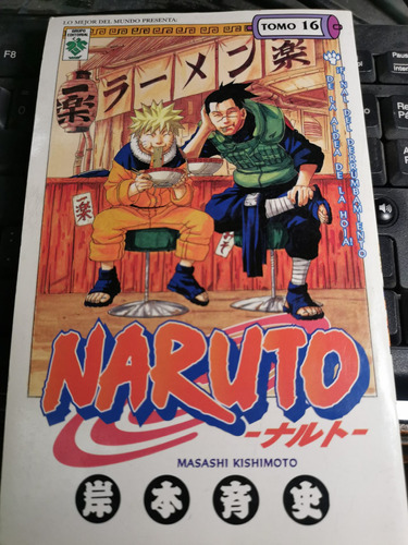 Cómic Manga Naruto Editorial Vid Tomo 16