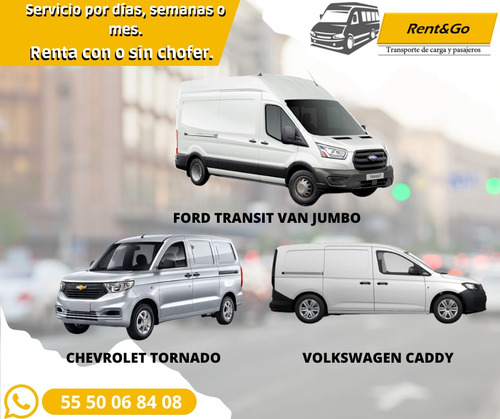 Renta De Camionetas De Carga Con Y Sin Chofer Y Fletes