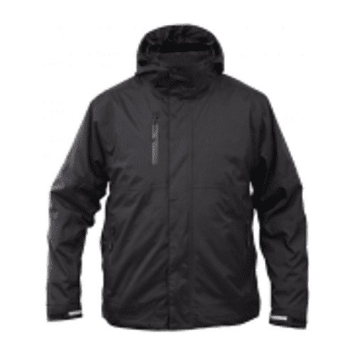 Parka Desmontable Hw Reno 3 En 1 Negro