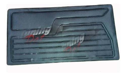 Juego Panel De Puerta Tapizado Pick Up Chevrolet 67/73 Negro