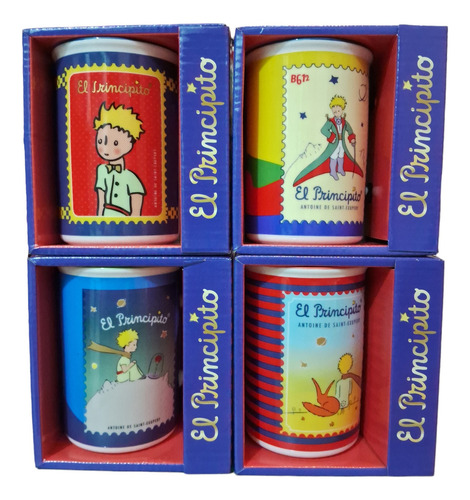 Taza-tazon Alta Maki Porcelana Diseño Principito 350ml Color
