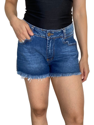 Shorts Jeans Feminino Alexa Knoten