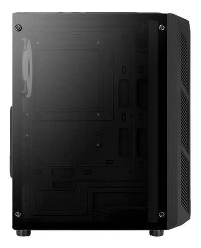 Imagen 2 de 7 de Gabinete Gamer Aerocool Prime Black V2 Argb Cristal Templado