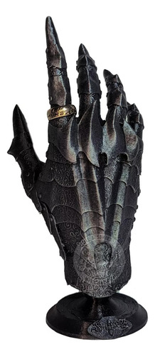 Mano De Sauron Con Anillo - El Señor De Los Anillos 20cm