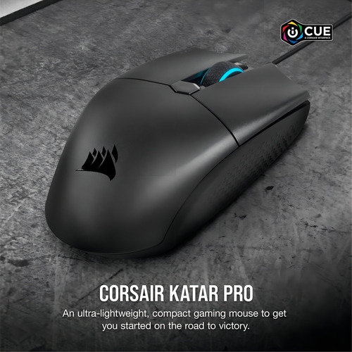 Mouse Gamer De Juego Corsairgaming Katar Pro Ch-930c011-na N Negro