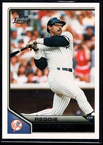 2011 Topps Lineage 60 Reggie Jackson Yankees Mlb Tarjeta De 