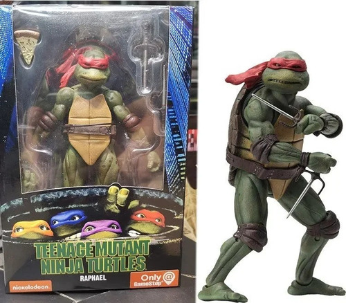 Teenage Mutant Ninja Turtles Tmnt Raphael Figura Juguete A