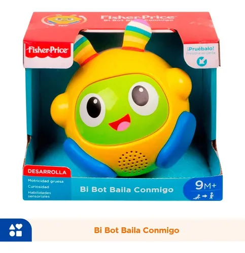 Robot Pelota Bola Esfera Interactiva Para Bebe Fisher Price 82.000