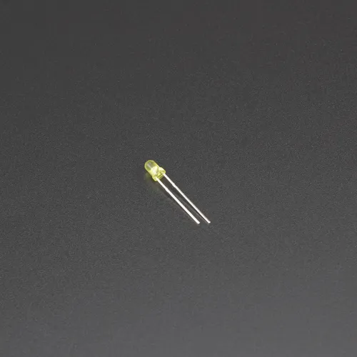 Led Amarillo 3mm Difuso