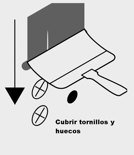 Espatula Tapizadora 12 Pulgadas Truper Hoja Flexible