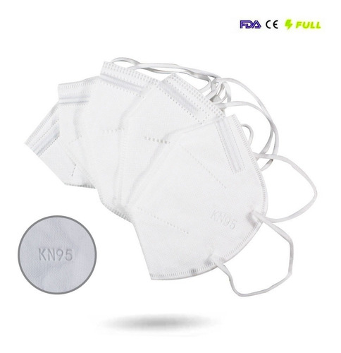 Cubrebocas Kn95 50 Pzas Empaque Individual Tapabocas 5 Capas
