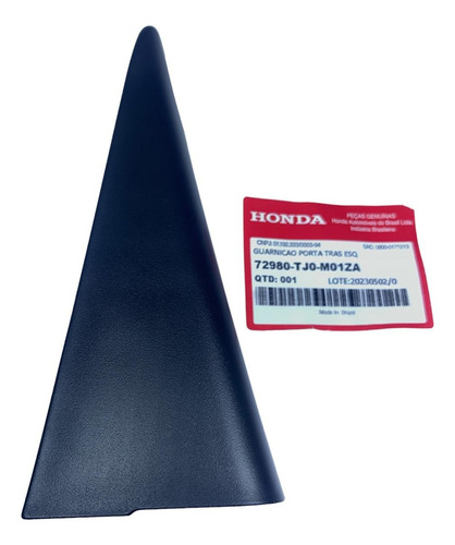 Guarnição Acabamento Porta Traseira Esq Honda Fit 09/14 Orig