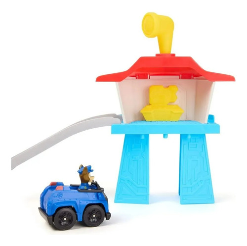 Playset Mini Tower Paw Patrol Torre Con Vehiculo Juguete