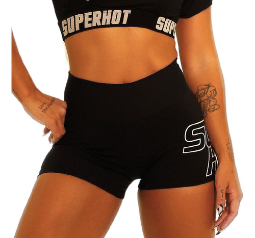 Short Fitness Academia Superhot - Sh5053