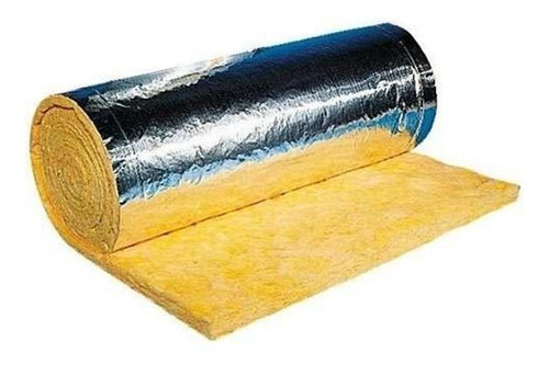 Lana Vidrio Asts 38 Mm Aluminio Reforzado 2da Selección 25m²