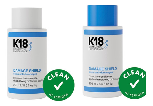 K18 Biomimetic Damage Shield Ph Pro Shampoo Y Acondicionador