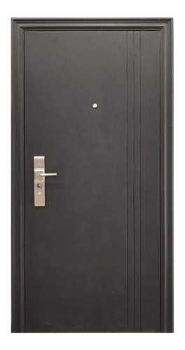 Imagen 1 de 4 de Puerta Seguridad Blindada Multianclaje Chapa 18 Pesada 53kg