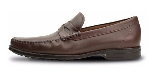 Imagen 1 de 3 de Mocasín Karosso Piel Castaño 2100